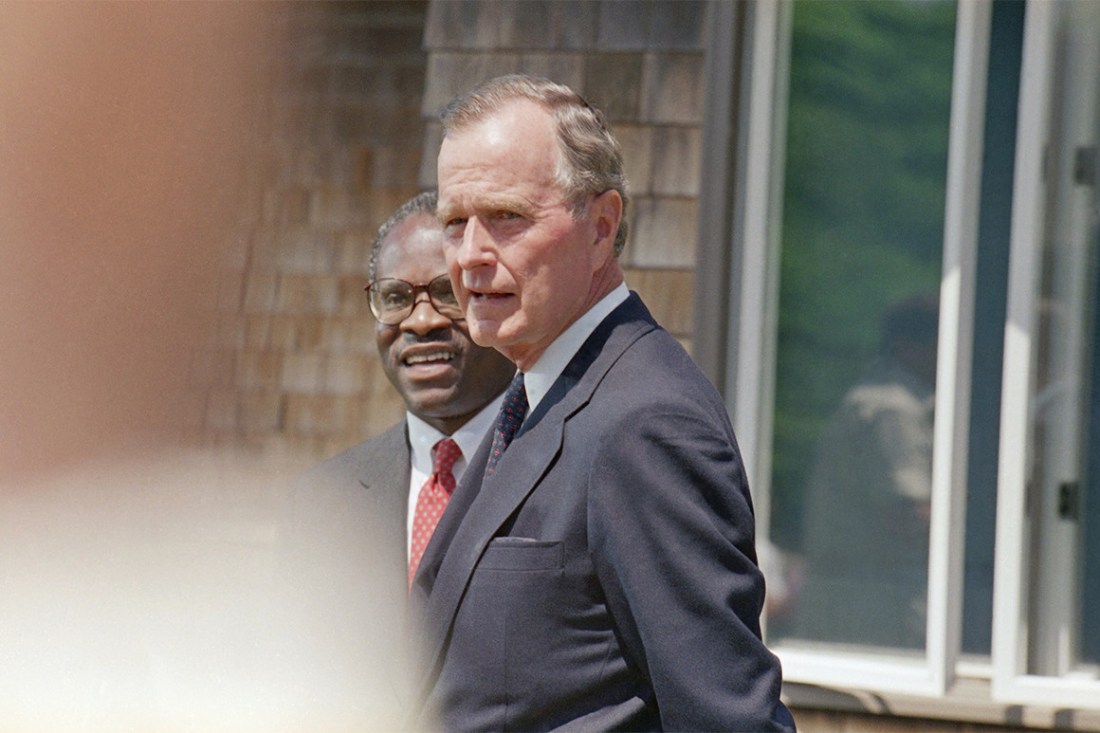 Bush I and Clarence Thomas