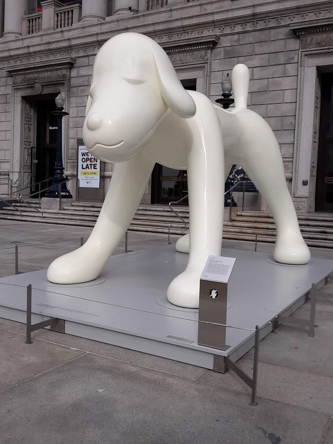 Asian Art Musuem Dog 3.1.2019