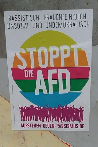 AFD Poster Lubeck Germany May 2017