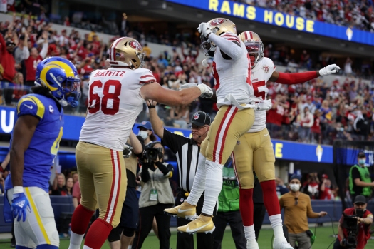 49ers v LA fans X 1.23.2022